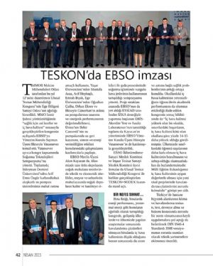 EBSO Haber Nisan  2015